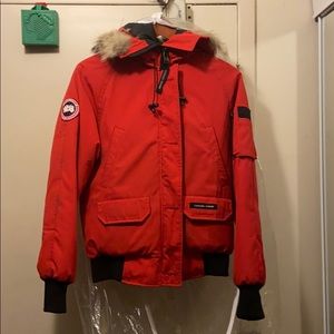 Red Canada Goose Chilliwack Bomber